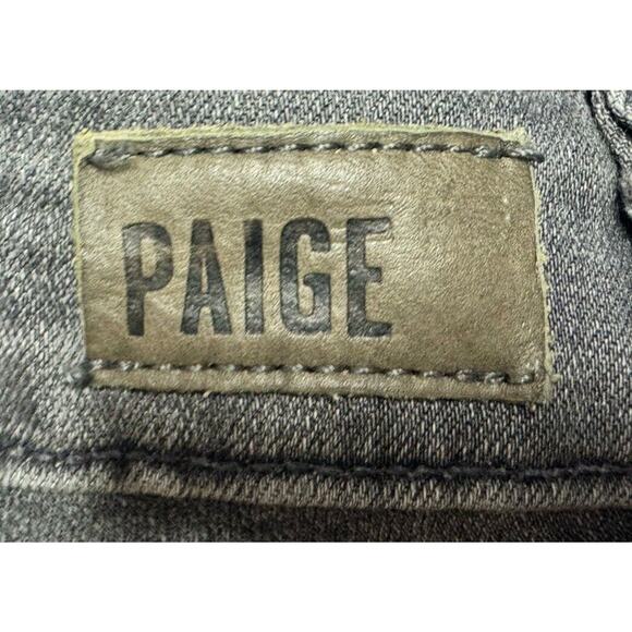 Paige Women’s Gray Verdugo Ultra Skinny Denim Jeans - Size 29x30 - Picture 4 of 7